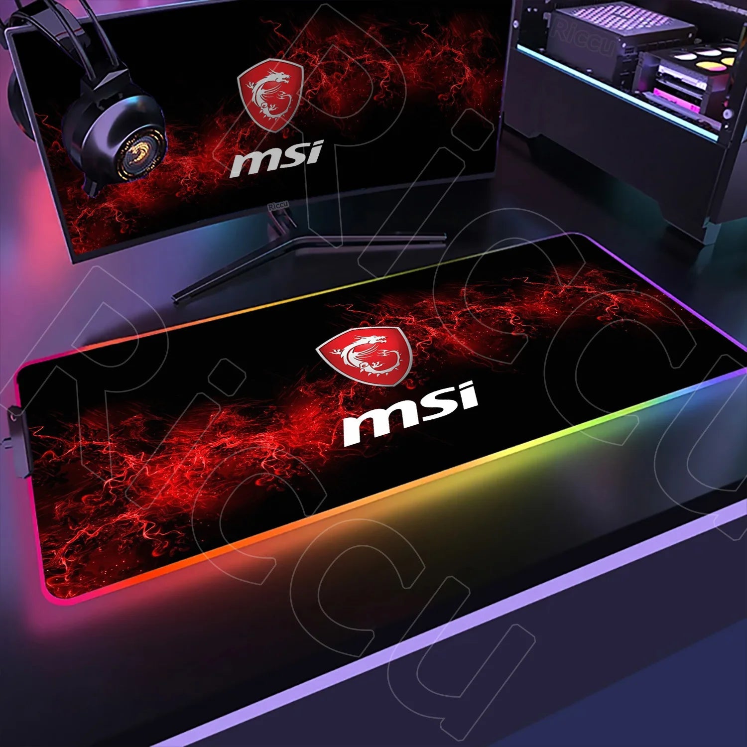 RGB Mouse Pad MSI - ZYVEXO