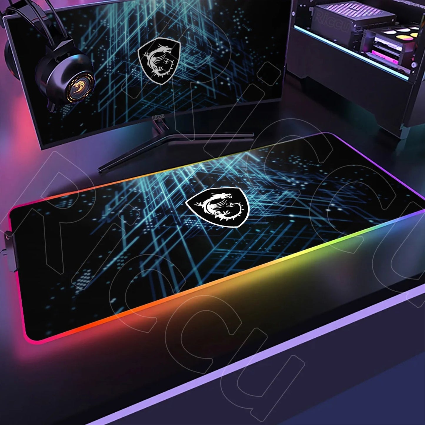 RGB Mouse Pad MSI - ZYVEXO