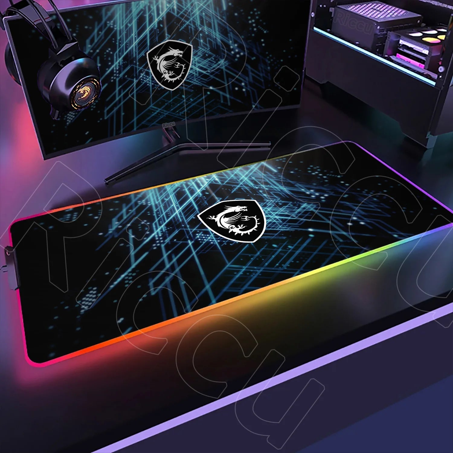 RGB Mouse Pad MSI - ZYVEXO
