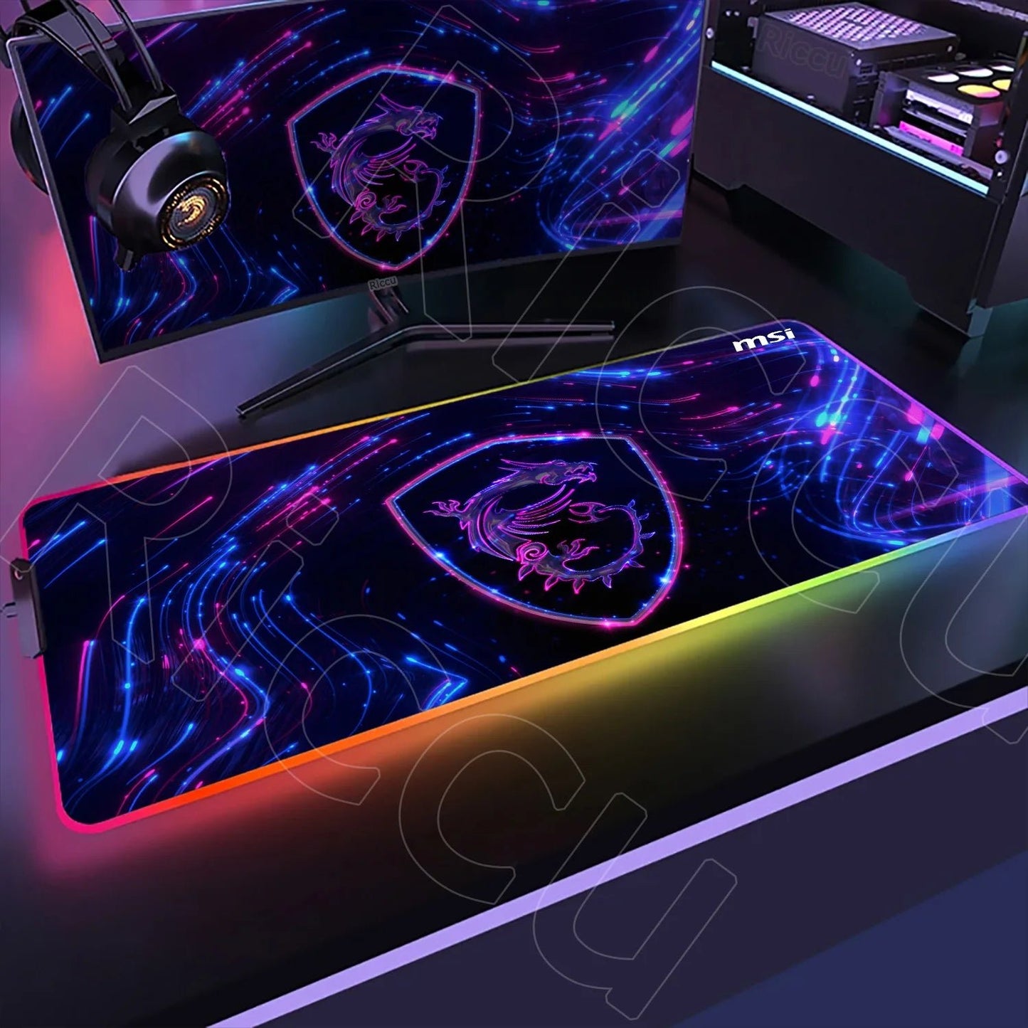 RGB Mouse Pad MSI - ZYVEXO