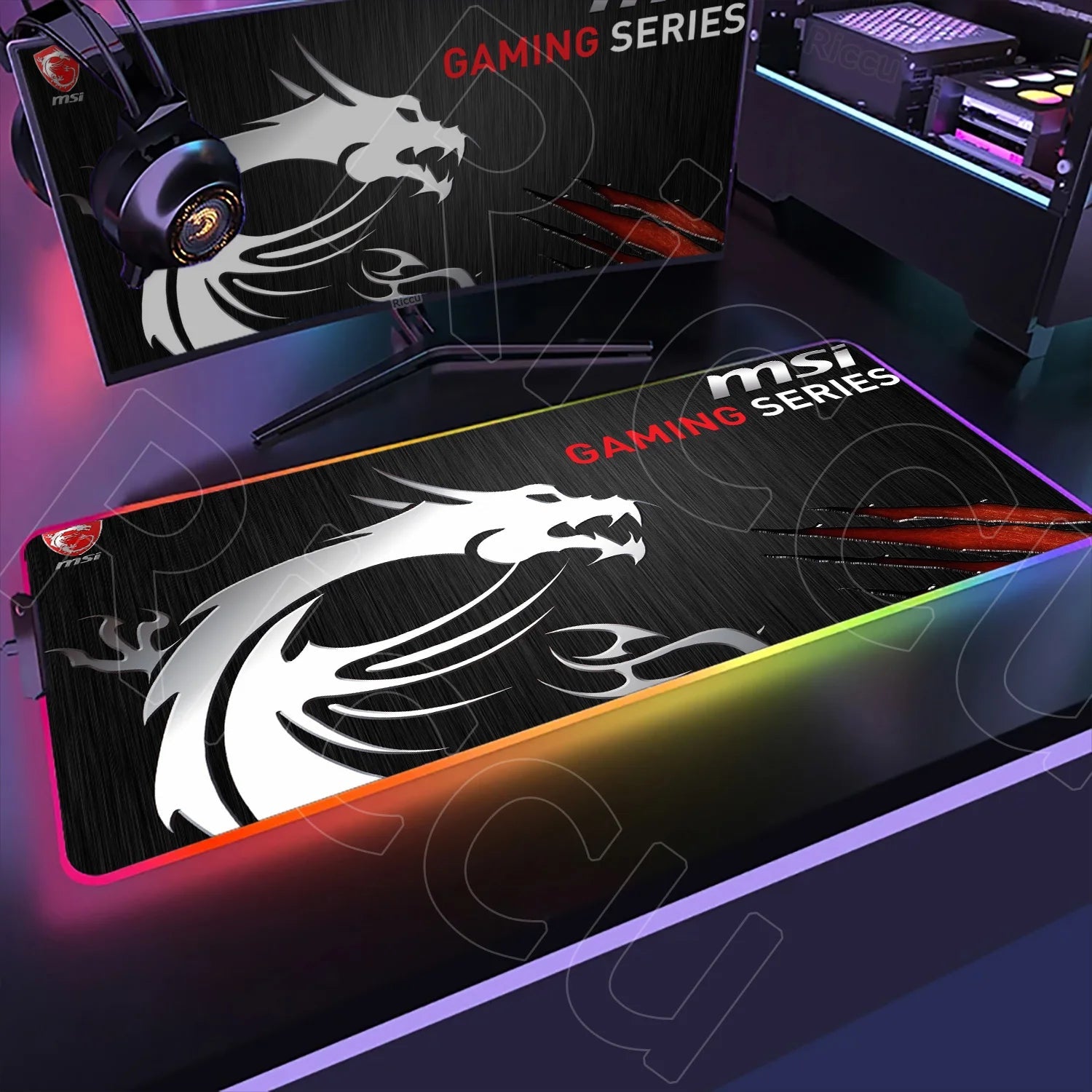 RGB Mouse Pad MSI - ZYVEXO