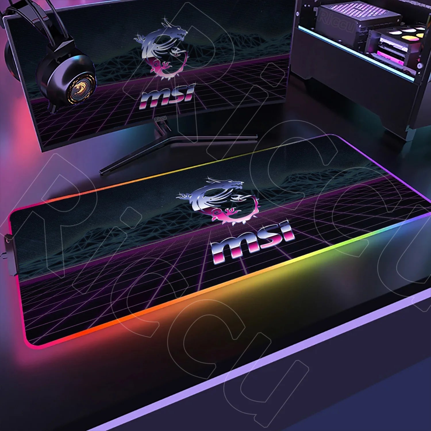 RGB Mouse Pad MSI - ZYVEXO