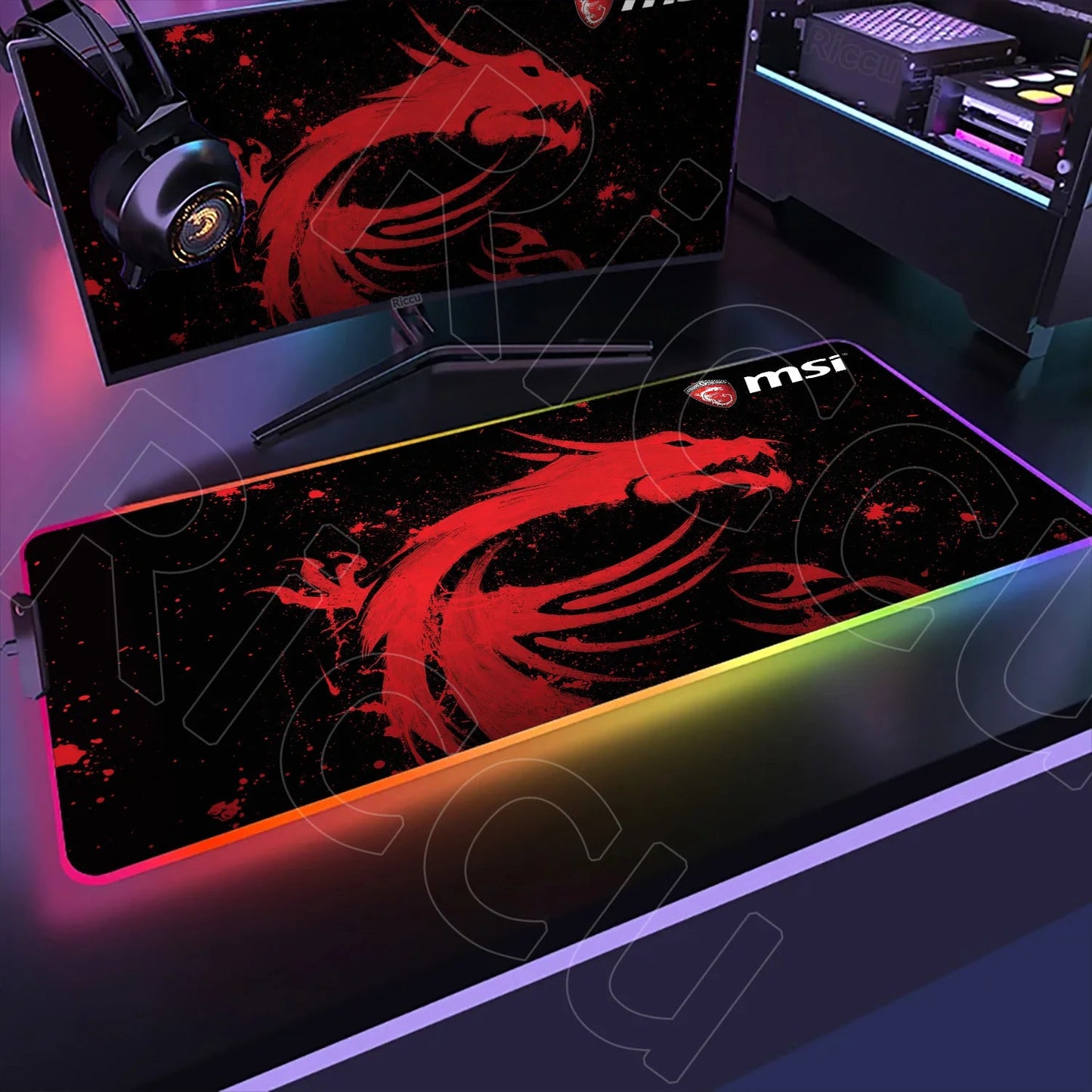 RGB Mouse Pad MSI - ZYVEXO