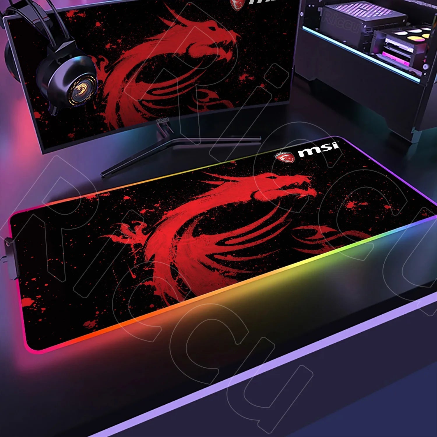 RGB Mouse Pad MSI - ZYVEXO