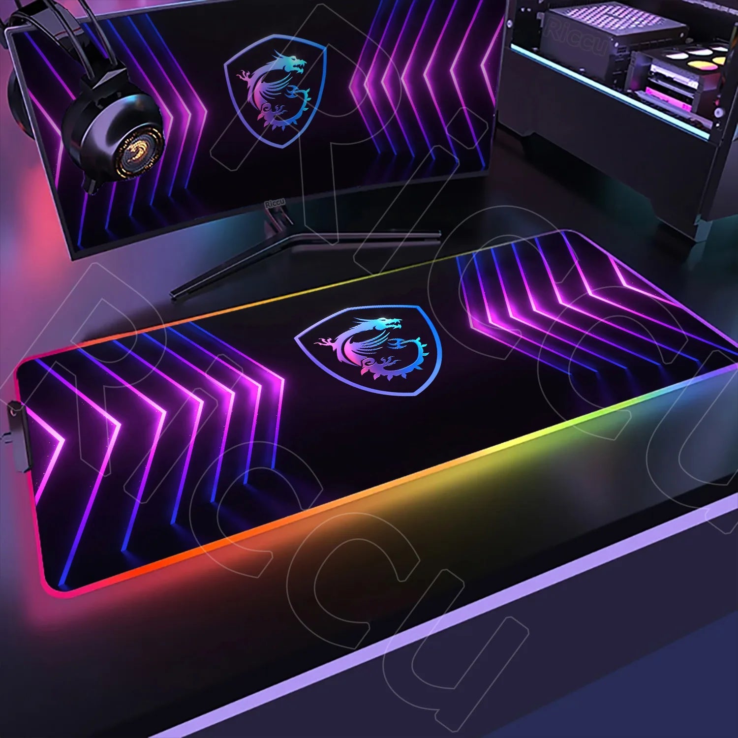 RGB Mouse Pad MSI - ZYVEXO