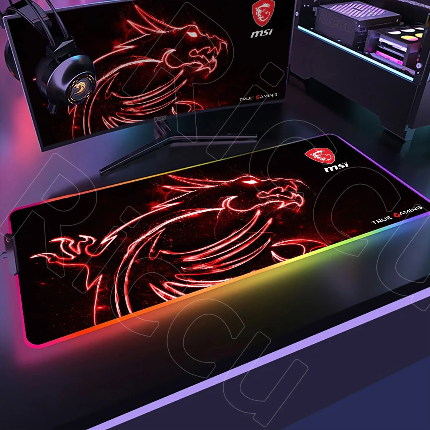RGB Mouse Pad MSI - ZYVEXO