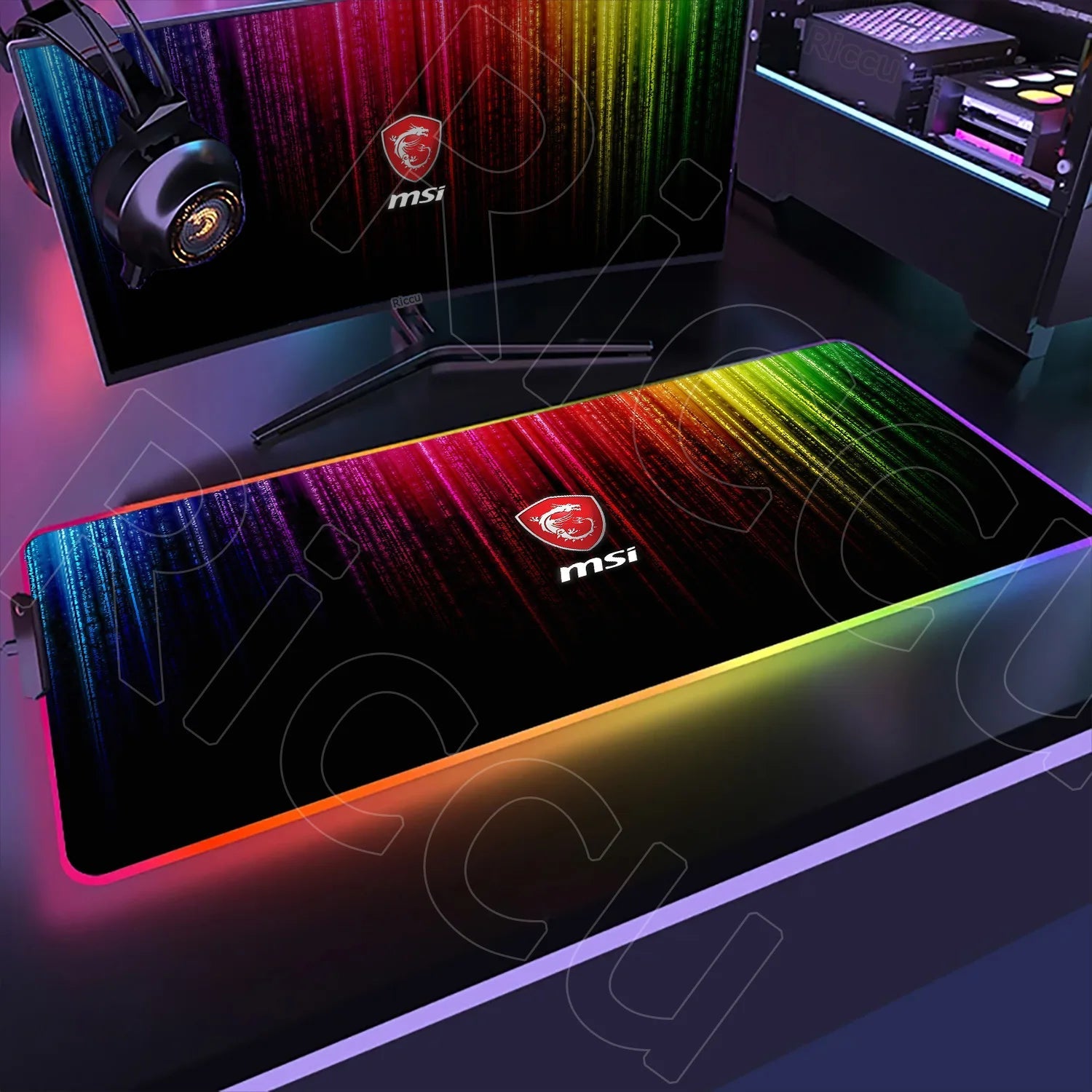 RGB Mouse Pad MSI - ZYVEXO