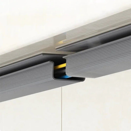 Self adhesive Under Desk Cable Management - ZYVEXO