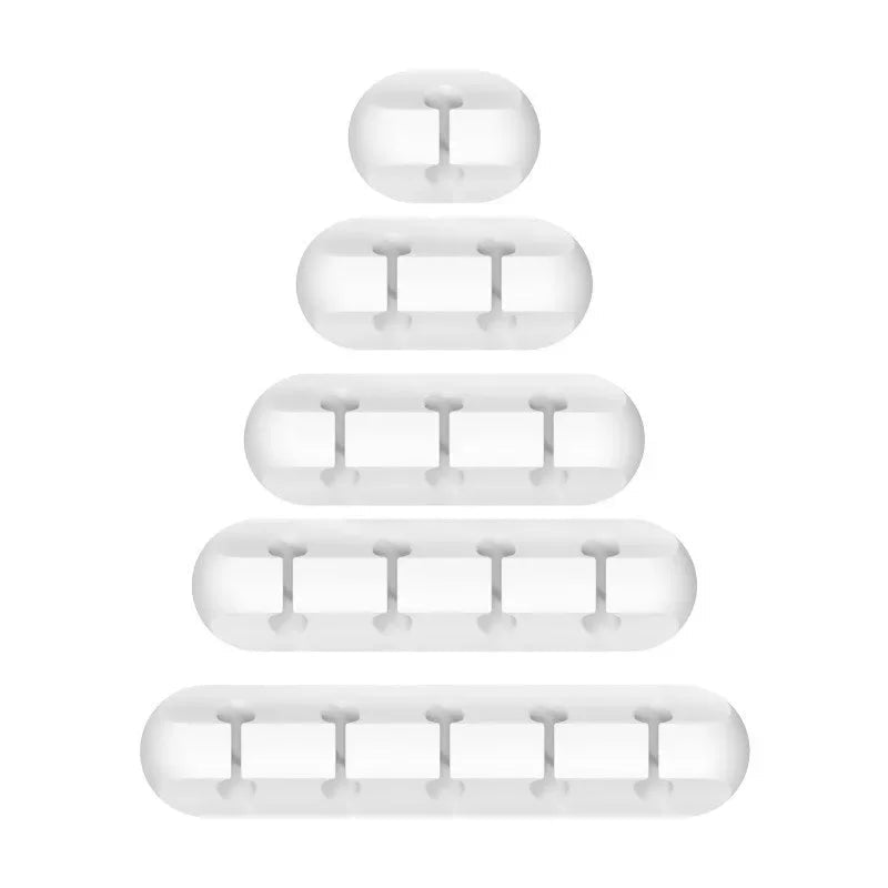 Silicone USB Cable Organizer USB Charging Cable Winder Desktop - ZYVEXO