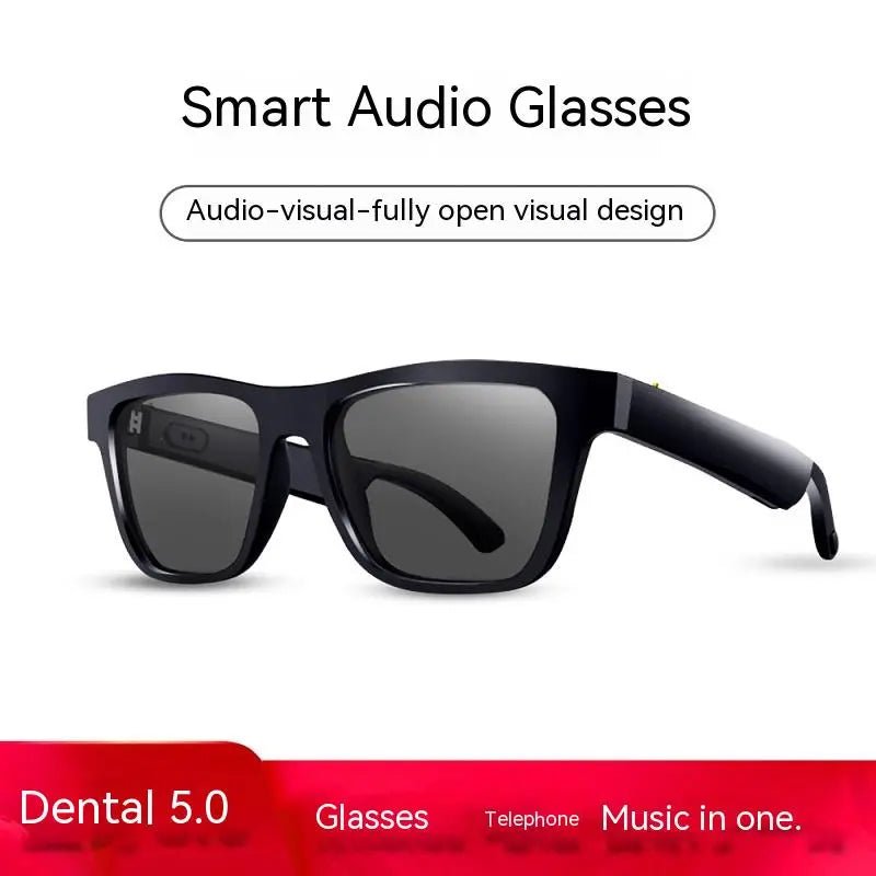 Smart Glasses Black Technology Headset Bluetooth Sunglasses - ZYVEXO
