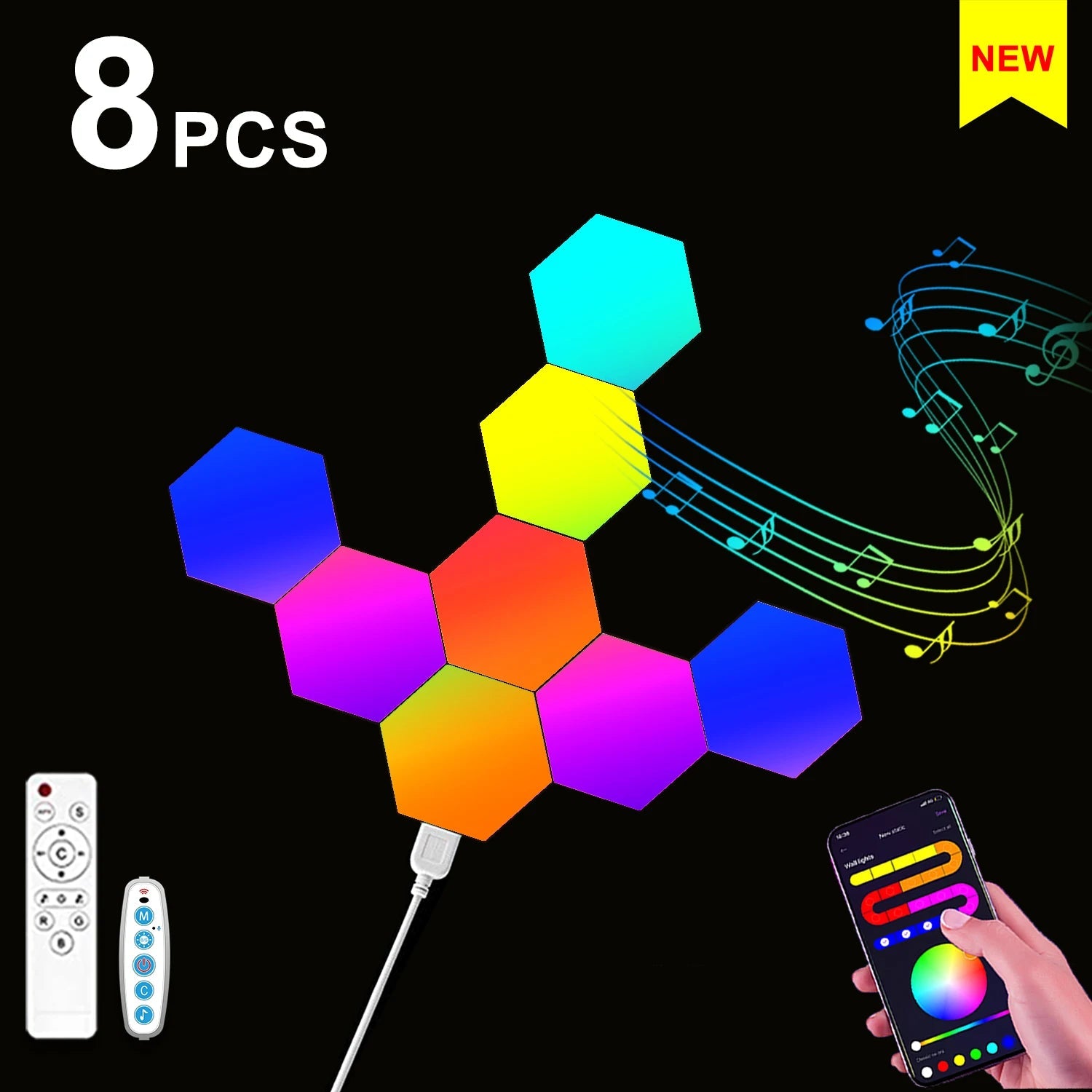 Smart Hexagon LED - ZYVEXO