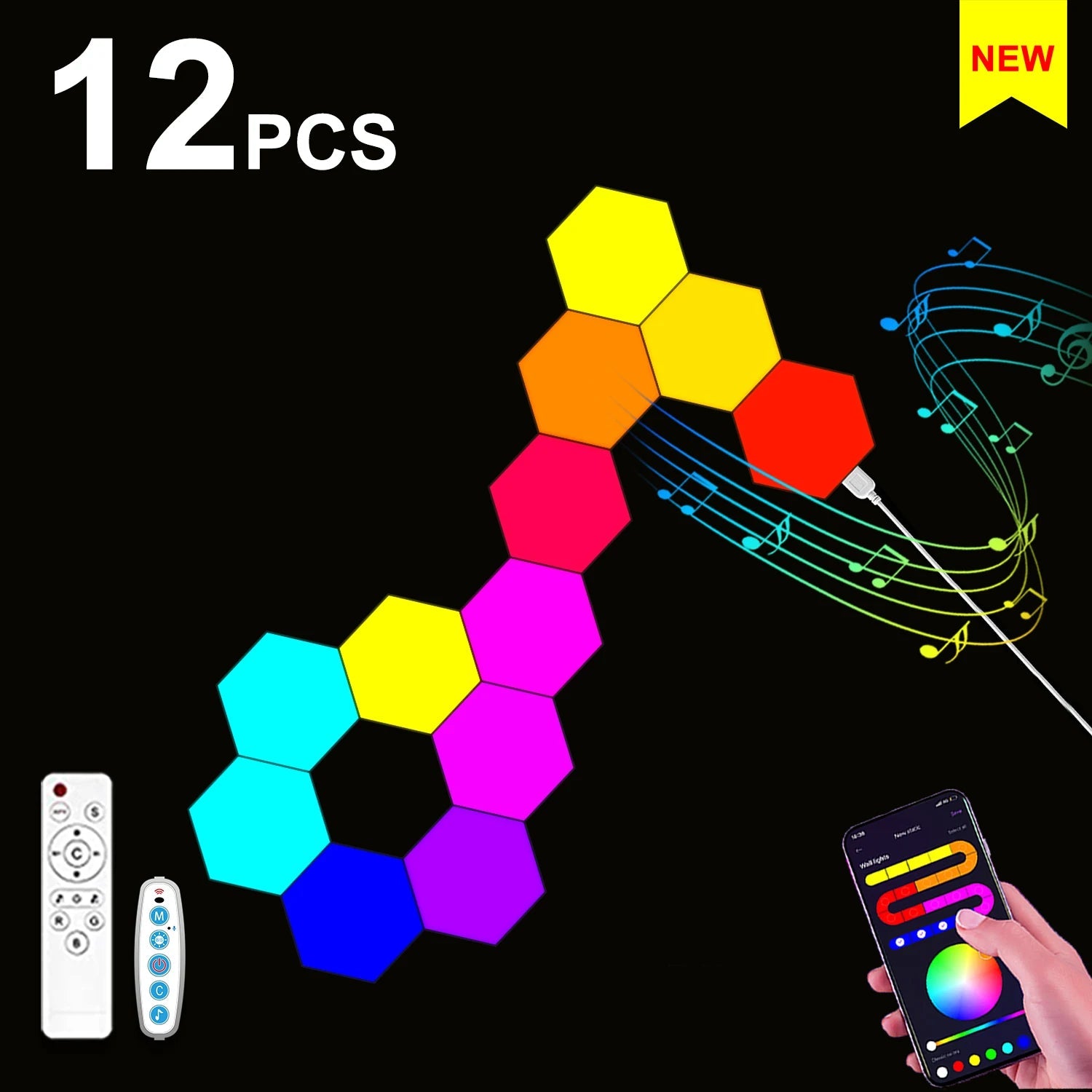 Smart Hexagon LED - ZYVEXO