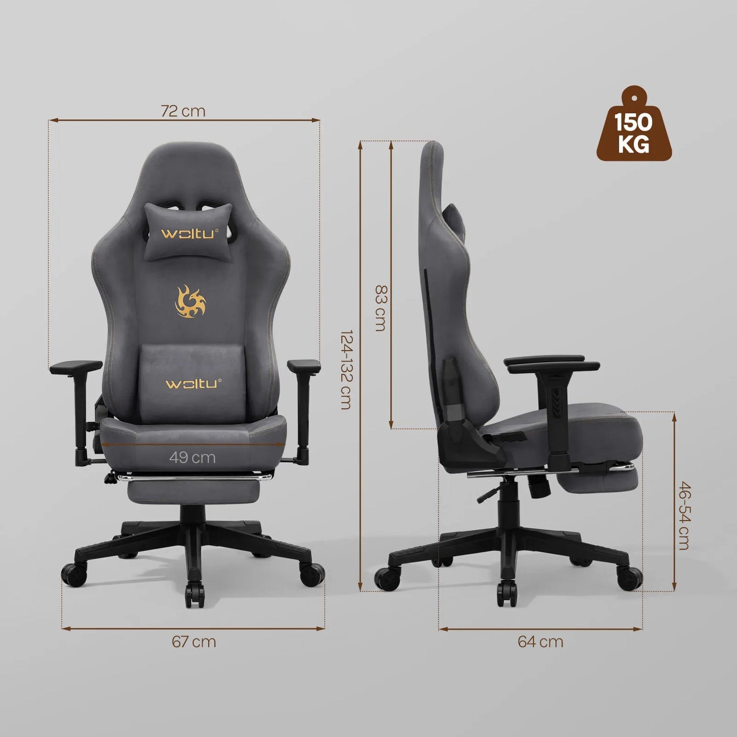 WOLTU Gaming Chair - ZYVEXO